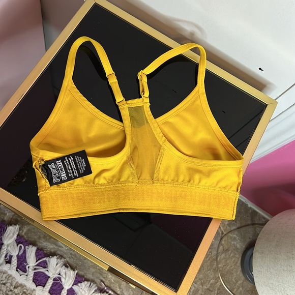 Yellow Sports Bra - Picture 3 of 4